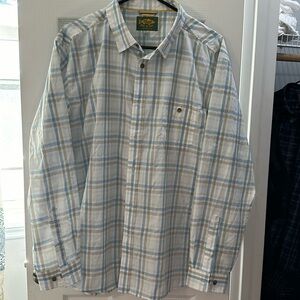 Marsh Wear Ride The Tide Long Sleeve Button Up Plaid